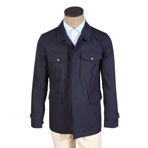 Kired by Kiton Cotton Zip-Up Jacket - Picture 1 of 1